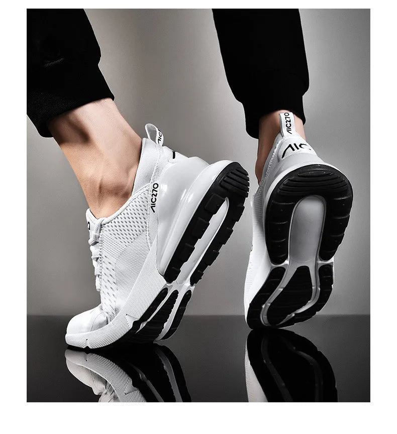 Men's Sneakers Outdoor Jogging Sport Shoes Autumn Season Women Casual Sneakers Shoes Platform Mesh Breathable Casual Shoes 36-47
