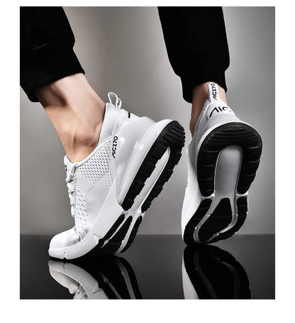 Men's Sneakers Outdoor Jogging Sport Shoes Autumn Season Women Casual Sneakers Shoes Platform Mesh Breathable Casual Shoes 36-47