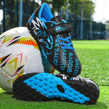 New Men Kids Soccer Shoes Non-Slip Football Boots Ultralight Cleats Match Grass Boys Professional Training Shoes Drop Shipping