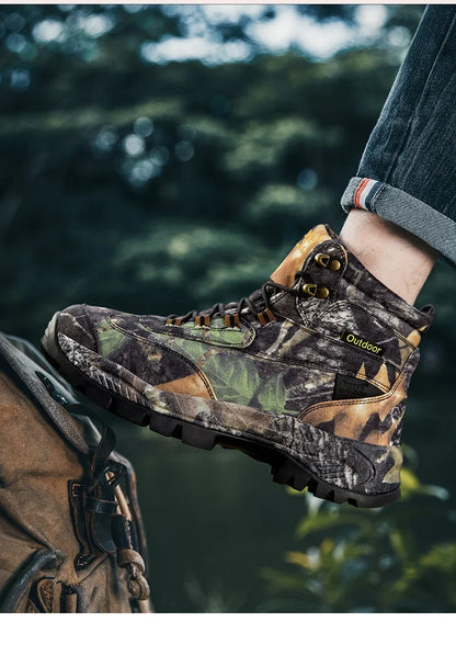 Men Tactical Boots Army Boots Breathable Unisex Ankle Desert Waterproof Climbing Hiking Shoes Work High Quality Hunting Boots