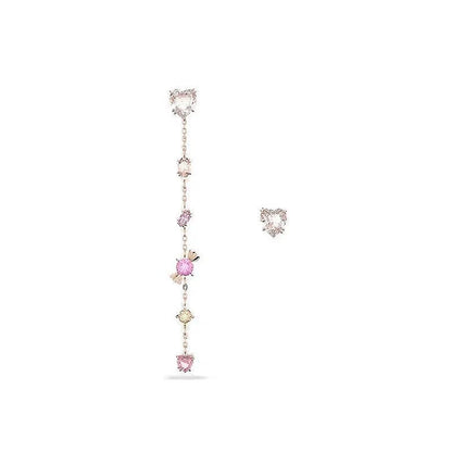 Candy Colorful Imitation Crystal Dopamine Unique Design Choker Necklace Bracelet Earrings, Jewelry for Women Bridal Gift