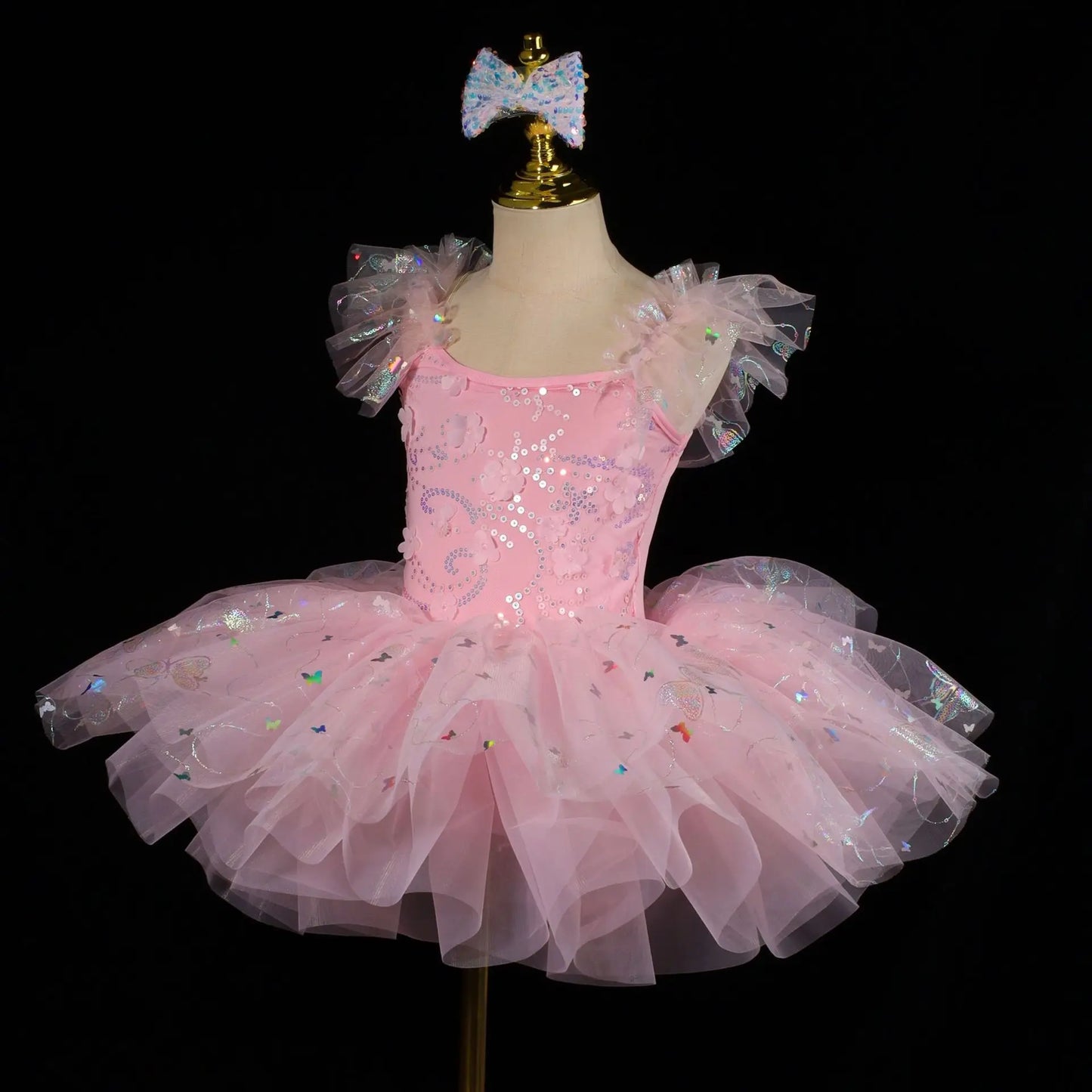 Fashion Ballet Skirt Girls Clothes Children's Dance Costume Summer Performance Princess Dress Baby Tutu Ballet Leotard Vestido