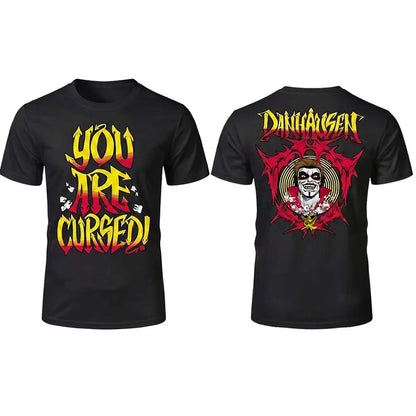 2026 New Danhausen You Are Cursed T-shirt Summer Breathable Quick Drying Wrestler Tee Men's Women's Outdoor Sports Crew Neck Top