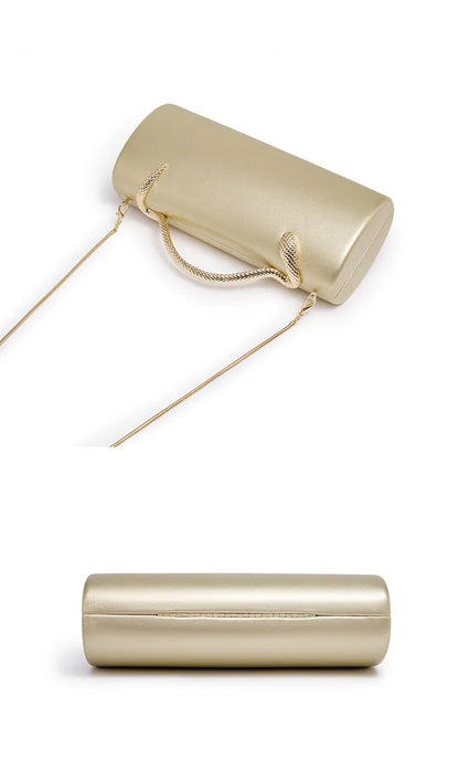 Luxury Designer Women's Dinner Bag with Metal Top Handle Single Shoulder Bag And Wallet for Wedding Cosmetics 2025 New Model