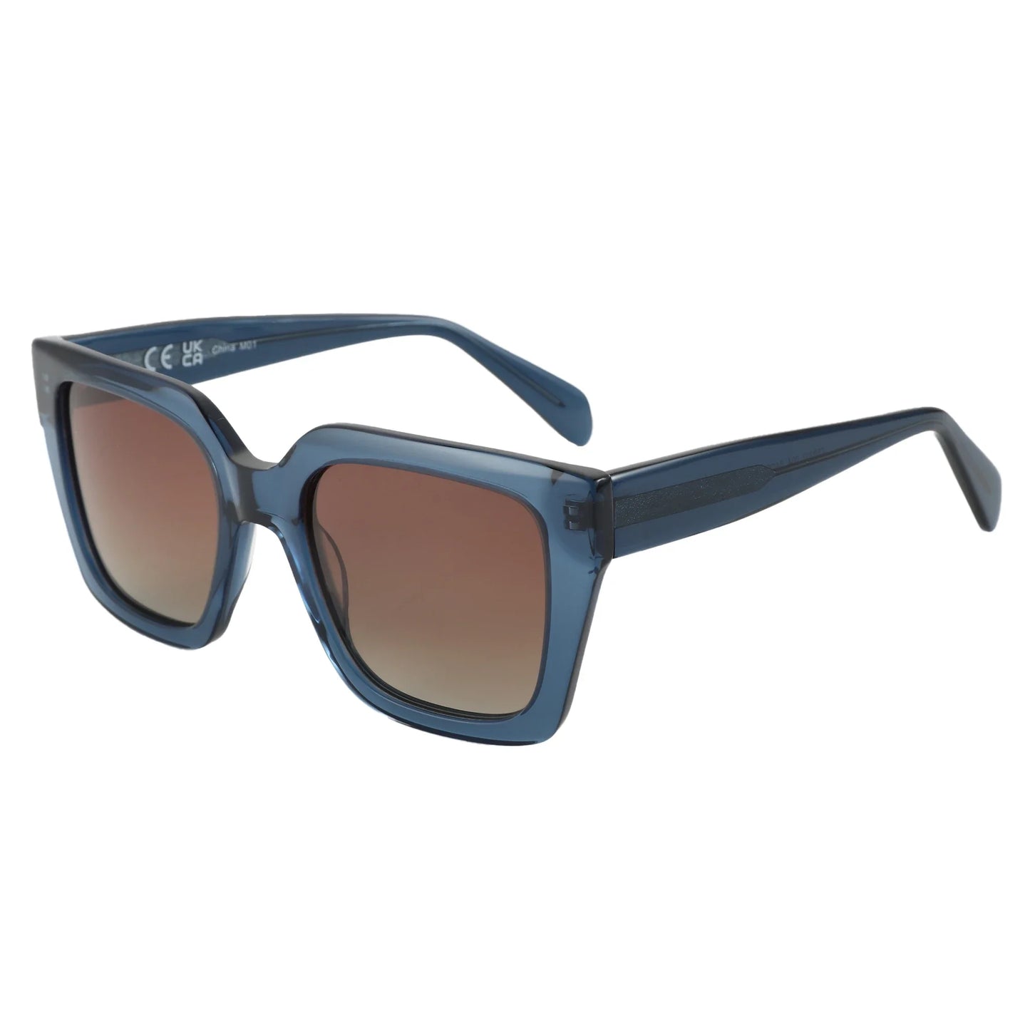 Trend Square Polarized Sunglasses Women Uv400 Protection Shade Ultra Light Acetate Fashion Sun Glasses ZS6217