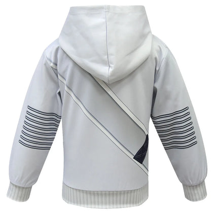 Kids Electronic Sound Singer DJ Marshmello Costume Girls Boys Halloween Christmas Cosplay Party Costume Hoodie set