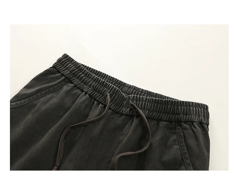 Plus Size Japanese Streetwear Oversize Cargo Pants Men Clothing Harajuku Casual Joggers Korean Hip Hop Baggy Trousers Male