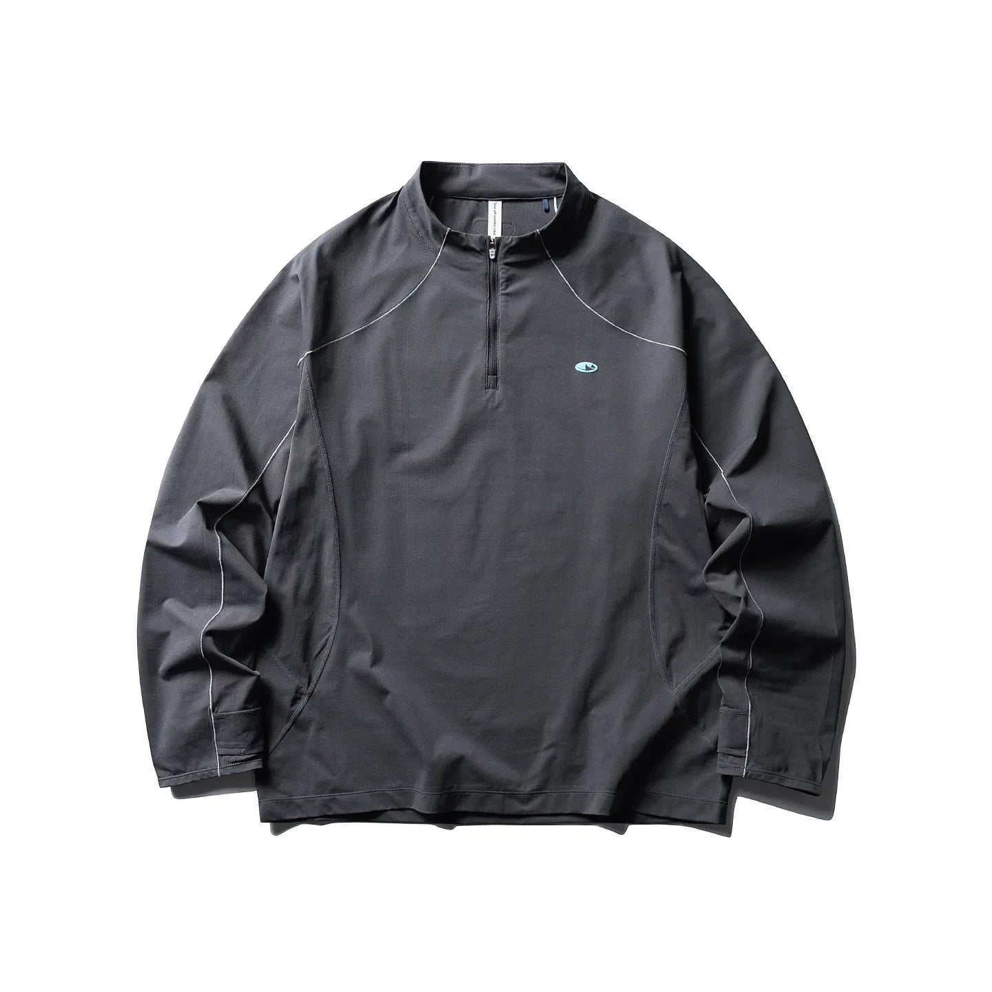 Man Quick-Dry Long Sleeve Shirt - Breathable, Anti-Odor, UPF Sun Protection with Raglan Sleeve Unisex Outdoor Jacket