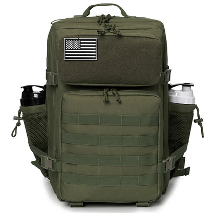 45L Tactical Backpack for Men  Outdoor camping equipment back pack Hiking Survival Rucksack travel backpacks School Bag