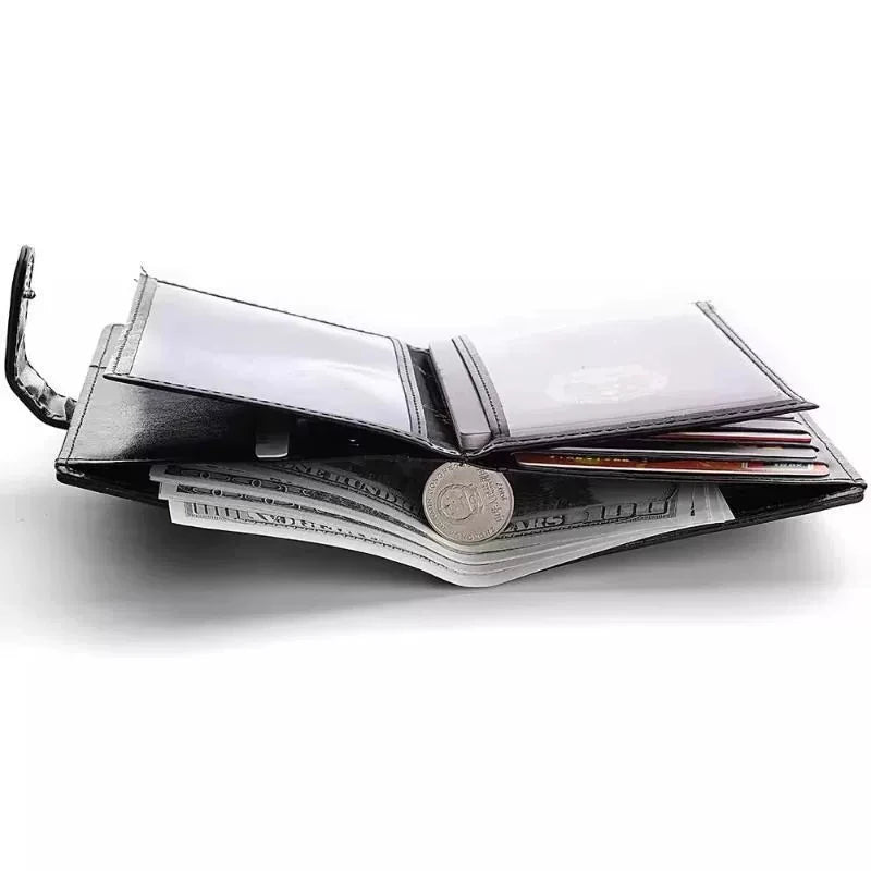 Men Women PU Leather Long Wallet Large Capacity Passport Cover Holder Multi Card Slots Cash Coin Pocket Travel Clutch