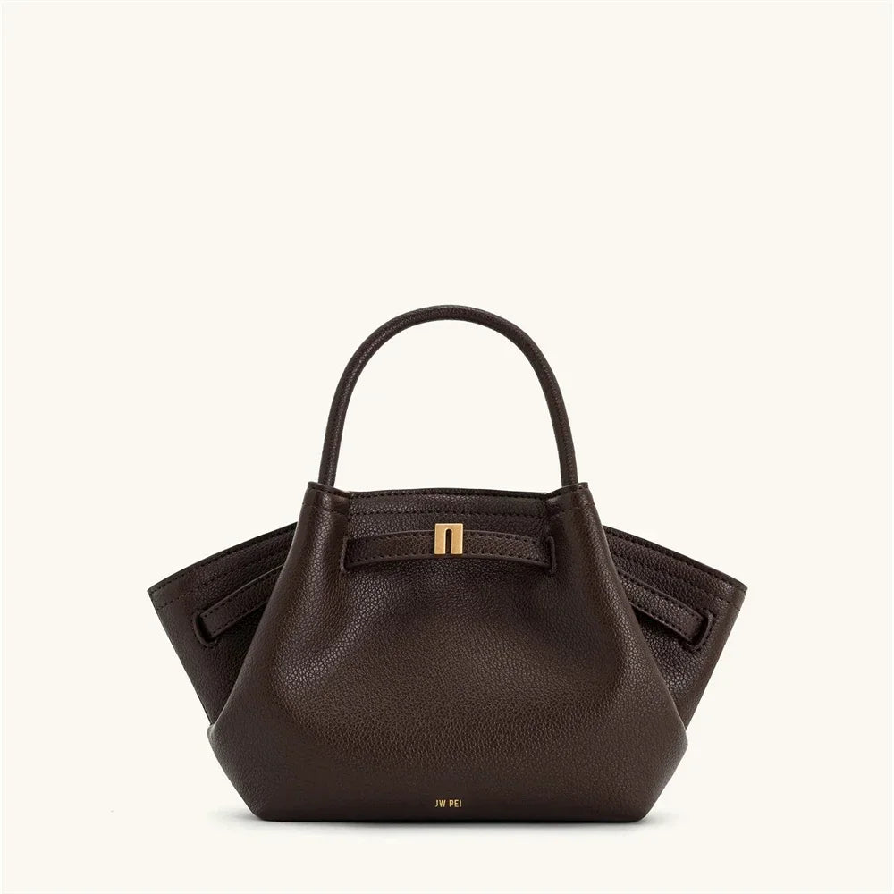 Women's Dumpling Bag Large Capacity Tote Handbag, Trendy Shoulder Bag Light Luxury Soft Leather Casual Daily Crossbody