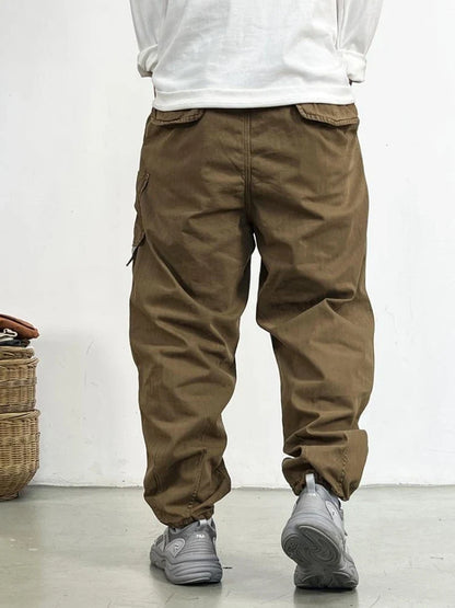 High Quality Cargo Pants Japanese Streetwear Baggy Pants For Men Plus Size Cotton Joggers Harajuku Fashions Casual Trousers