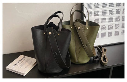 Fashion Trending Brand Luxury Designer Women Bags Female Handbags Solid Bucket Bag For Women 2026 Crossbody Shoulder Bags Totes