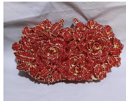 Golden Silver Color Stones Money Clutch Bag Women Crystal Clutches Bridal Handbags Wedding Party Cocktail Minaudiere Bag Purse