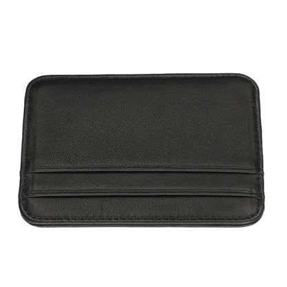 Real Leather Credit Card Holder Luxury Card Wallet Business Cardholder Slim Thin Small Wallet Sheepskin Card Bag for Men Women