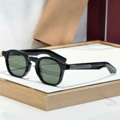 Modern Square Classical Sunglasses Men Women Handmade Fashion High Street Premium Quality UV400 Glasses with Case