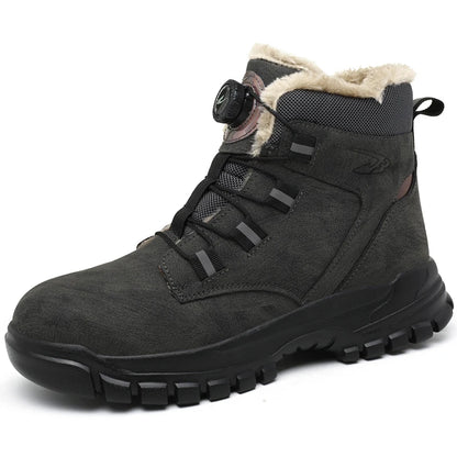 Work Safety Boots Men Waterproof Security Boots lightweight Industrial Steel Toe Work Shoes Protective Men Safety Shoes Size 48