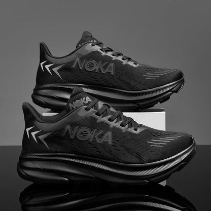 Men's Running Shoes Outdoor Couple Non-Slip Jogging Breathable Cushioning Luxury shoes Trainer Race Sneakers Mesh Off-road Shoes