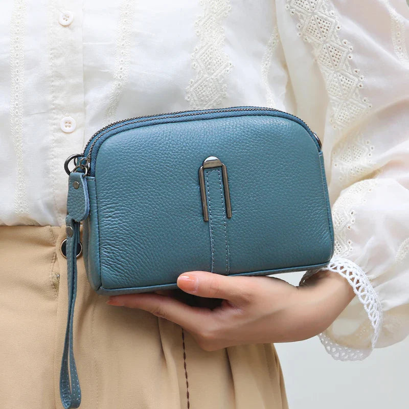 Genuine Leather Bag Luxury Women's Handbags Bag for Woman 2022 Female Clutch Phone Bags Shoulder Bag Crossbody Messenger Pack