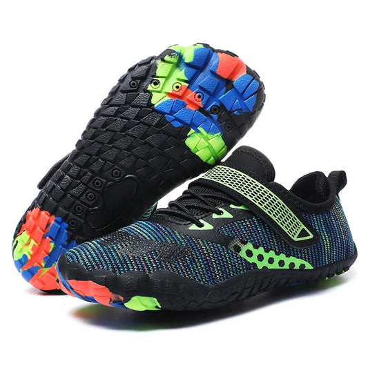 Children's Beach Barefoot Water Shoes, Swimming and Boating, Quick-Drying, Non-slip, Easy to Wear and Take off, Sports Shoes