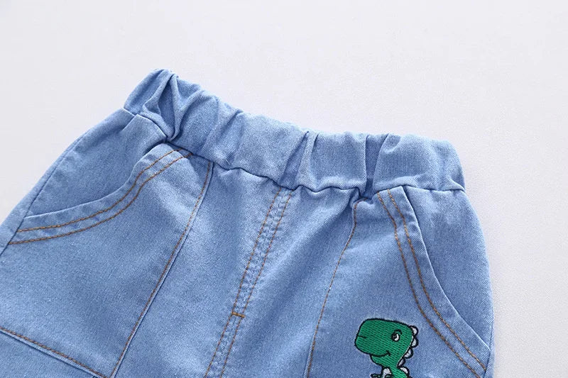 New Summer Baby Girls Clothes Suit Children Boys Striped T-Shirt Shorts 2Pcs/Sets Toddler Casual Cotton Costume Kids Tracksuits