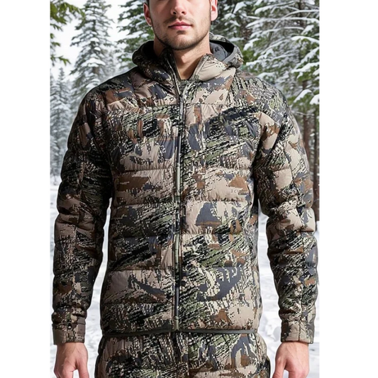 Men's Kelvin Light Down Jacket Camouflage Fishing Hunting Down Wear