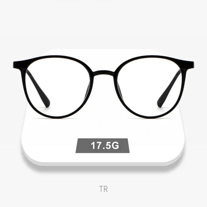 Magnetic Clip On Glasses Women Driving Polarised Round Pink Optical Myopia Eyewear Men Custom Prescription Glasses 2240