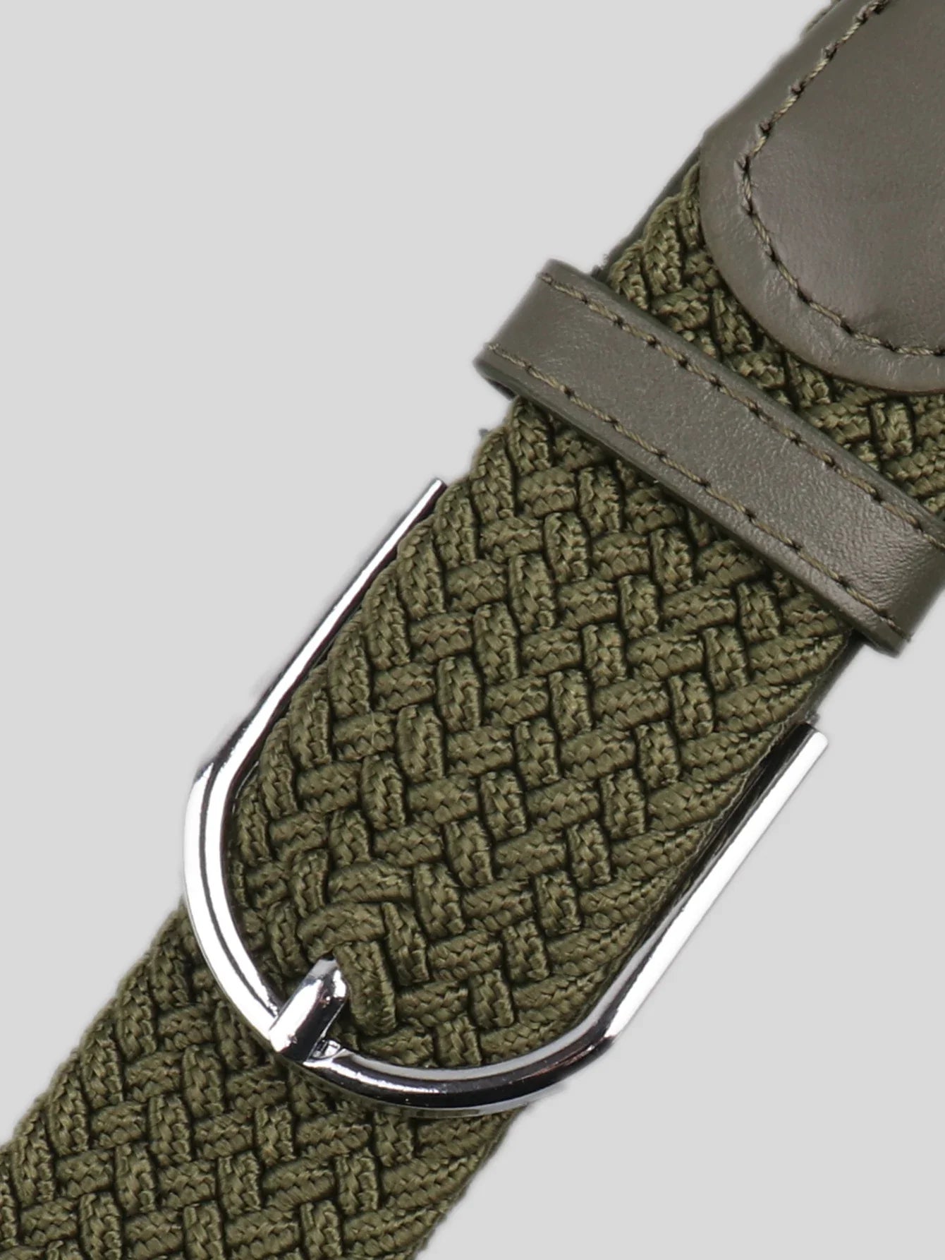 A casual, versatile multi-color elastic band for women, a retro-style belt suitable for both men and young people, a woven belt