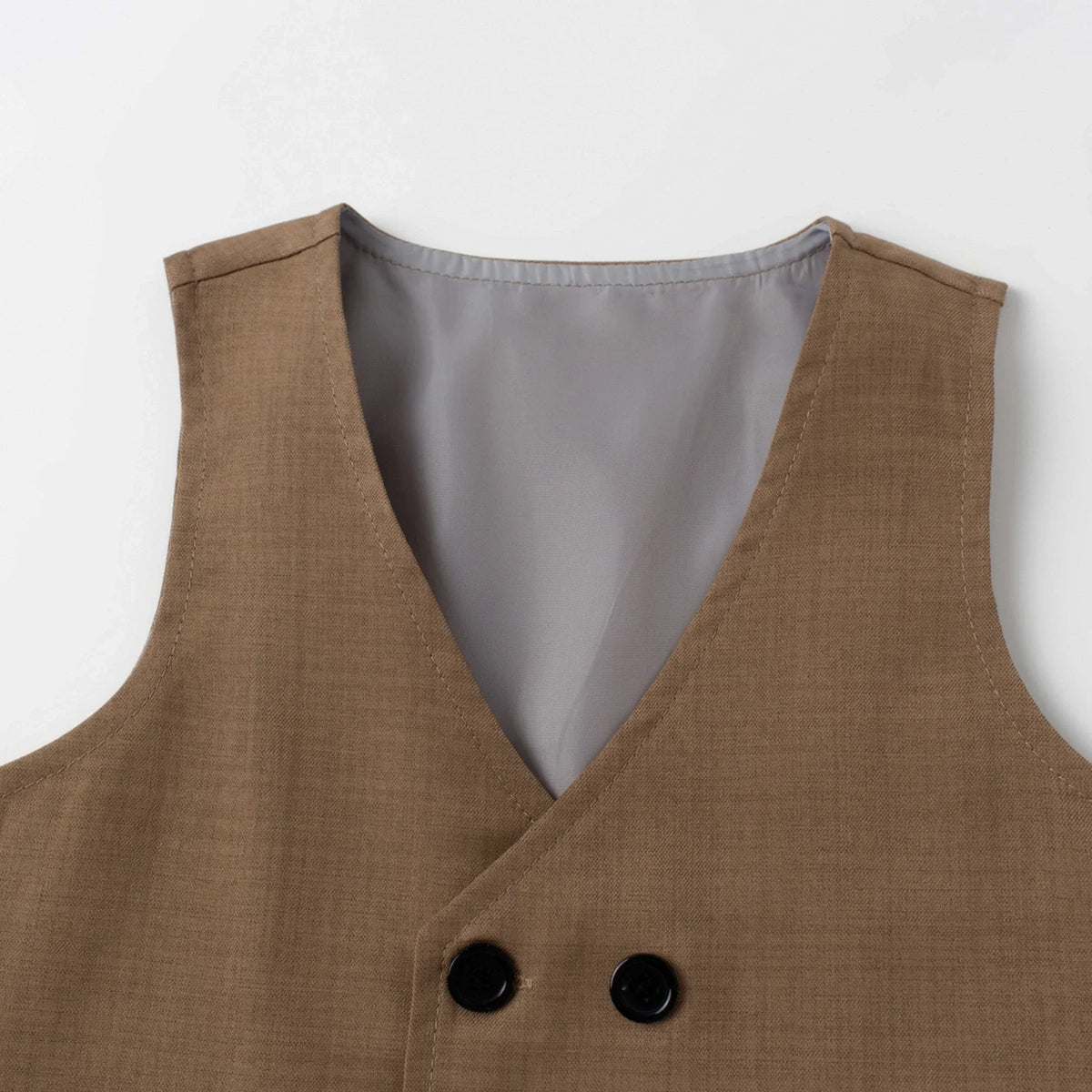 1-6 Years Formal Gentleman Vest Suit for Baby Boys Spring Autumn Kids Birthday Anniversary Clothing Sets Children Party Clothes