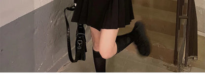 Sweet Style Suit Dress Korean Drama Main Character Waist Cinched Beautiful  Skirt College Style High Waist Double Breaste...