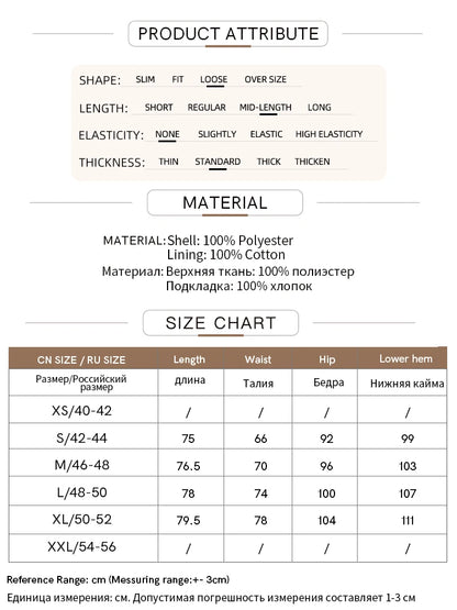 Women's Skirt 2026 Summer New Office Slit H-Line Midi Straight Casual Skirt Asymmetric Pleated Ladies Clothes 12642058