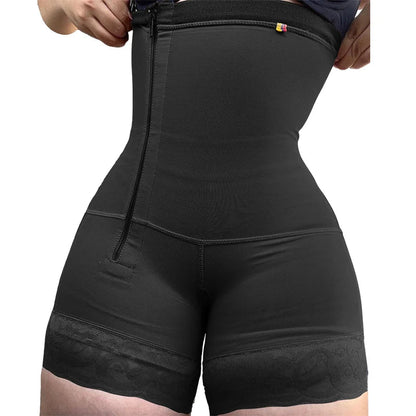 Colombianas Side Zipper Slimming Shapewear Tummy Control Underwear High Compression Waist Trainer Corset Body Shaper