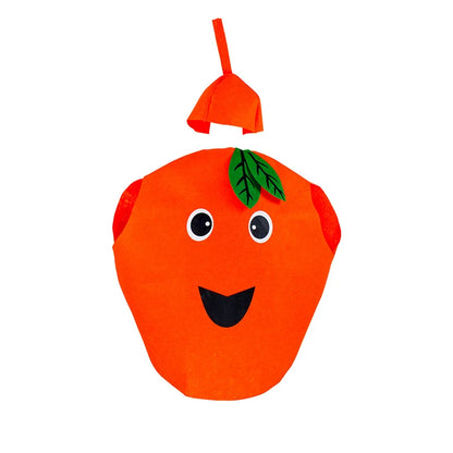1Set Children Cosplay Fruit Veggie Costume Funny Holiday Party Cute Clothes Suit Children Performance Overclothes Stage Costume