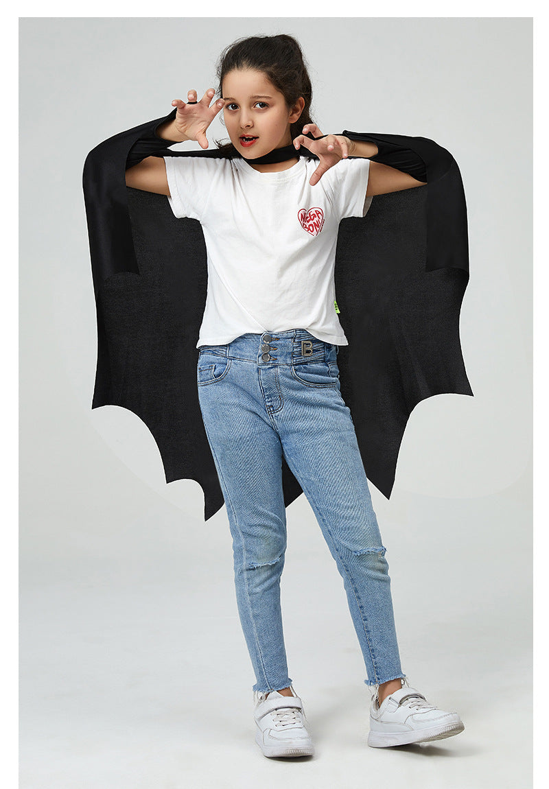 1set/lot cosplay bat costumes girl boy halloween party costumes