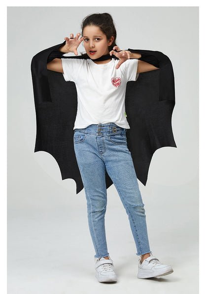 1set/lot cosplay bat costumes girl boy halloween party costumes