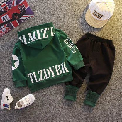 New Spring Autumn Fashion Baby Clothes For Girls Children Boys Hoodies Pants 2Pcs/Sets Toddler Casual Clothing Kids Tracksuits