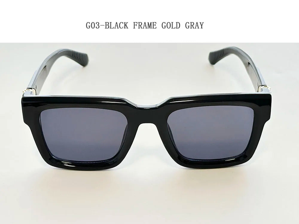 2026 Square Sunglasses Women Trendy Vintage Luxury Sunglass Men Fashion Glasses Gafas De Sol Hombre Luxe Lunette Soleil Femme