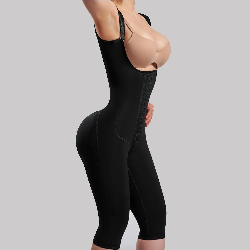 Women's Double High Compression Underwear High-back Hourglass Girdle Waist Trainer Post-operative Shaper Fajas Colombianas
