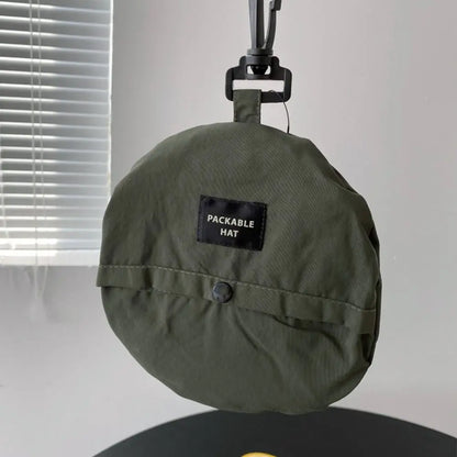 Outdoor storage, sun protection, waterproof, summer camping, hiking hat, UV resistant sun hat, hiking hat, fisherman hat