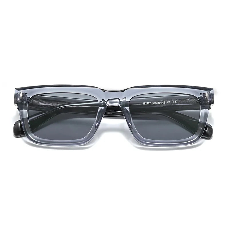 High Quality Handmade Trendy Outdoor SUN GLASSES New Fashion Acetate Sunglasses Men Women Personality Designer Eyeglasses UV400