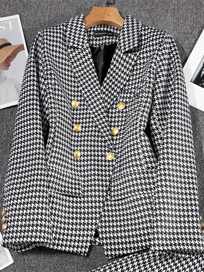 Women's Korean Fashion Long Sleeve Blazer Casual Loose Office Coat Spring Autumn Versatile New Clothing