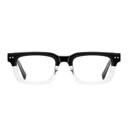 Men's glasses Square Classic Business Anti-Blue Light Reading Glasses Myopia Hyperopia Prescription Customized PFD2189