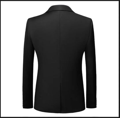 New Male Solid Colour Formal Suit Jacket 21 Colours Available Men Wedding Prom Party Tuxedo Blazer Slim Fit Coats