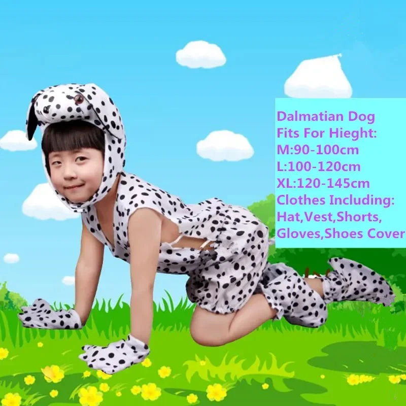 Cute Multiple Animal Costume Children Kids Boys Girls Summer Short Cosplay Costumes  Carnival Party Dress Halloween