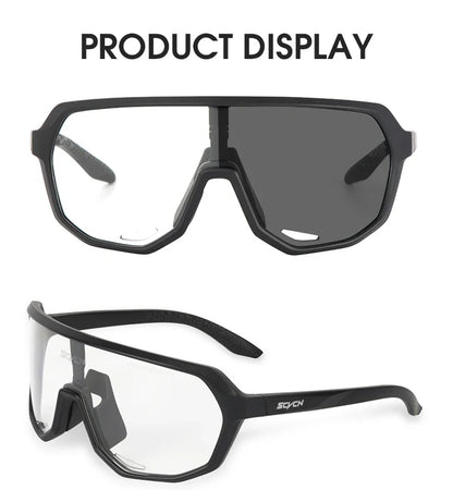 Photochromic Sports Sunglasses Cycling Glasses for Men Mountain MTB Bike Road Bicycle Cycle Goggles UV400 Women Driving