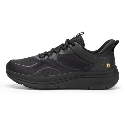 Men's Walking Shoes Thick Soled Slip On Shoe Height Increasing Breathable Sneakers Wide Comfortable Outside&Work Shoe