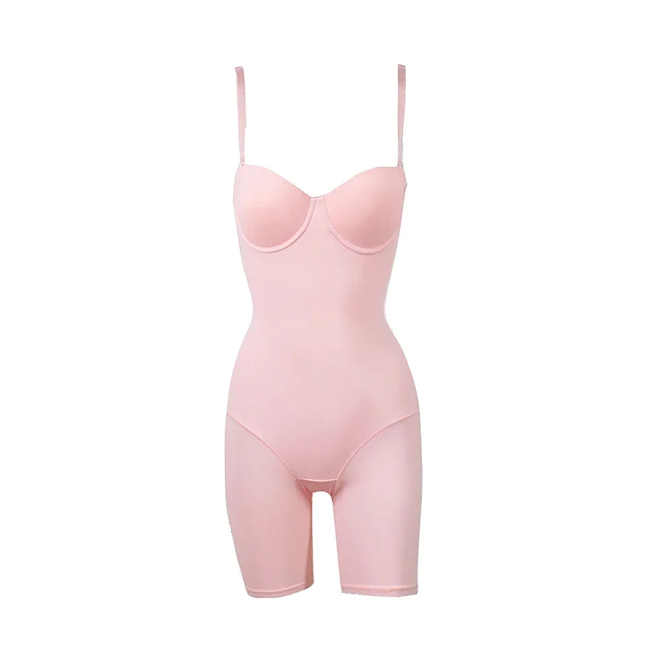 Bodysuit Women Shapewear Body Shaper With Cup Compression Bodies Belly Sheath Waist Trainer Reductive Slimming Underwear
