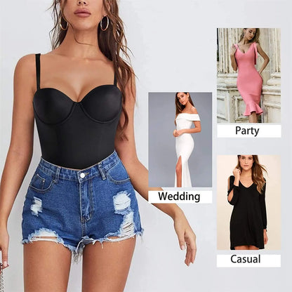 Bra Shapewear Bodysuit Women Butt Lifter Waist Trainer Corset Modeling Strap Reductive Girdles Slimming Underwear Body Shaper
