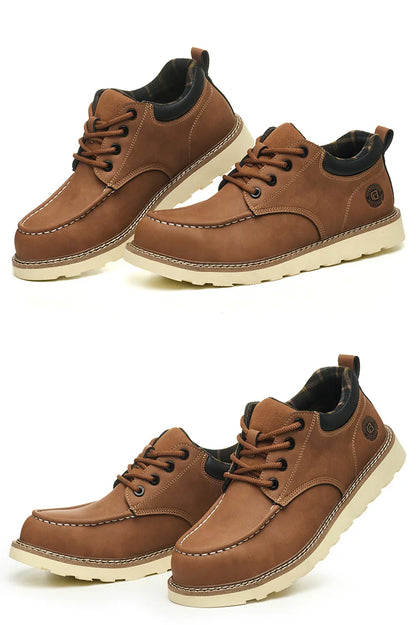 steel toe sneakers for men microfiber leather work shoes waterproof safety shoes industrial construction anti-slip work boots