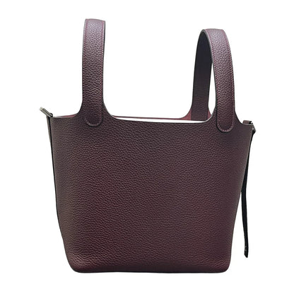 22 CM Large size Top Quality Bucket Bags Women's Bag Lady Luxury Designer High End Bag TC Cowhide Golden Sliver